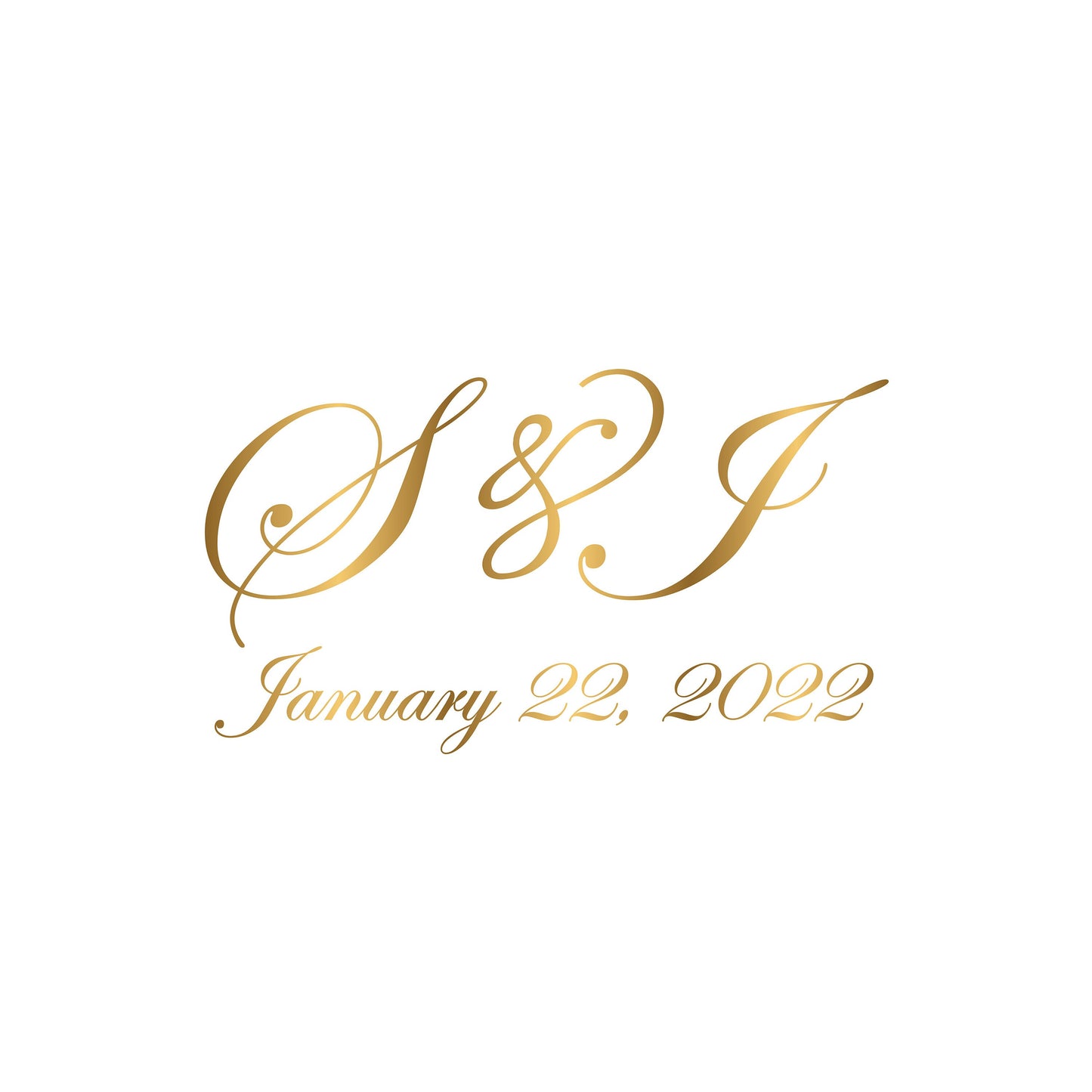 Custom Wedding Decal Dance Floor Wrap Gloss Removable Vinyl. Monogram Print and Vinyl to cover the entire dancefloor. Wedding logo design