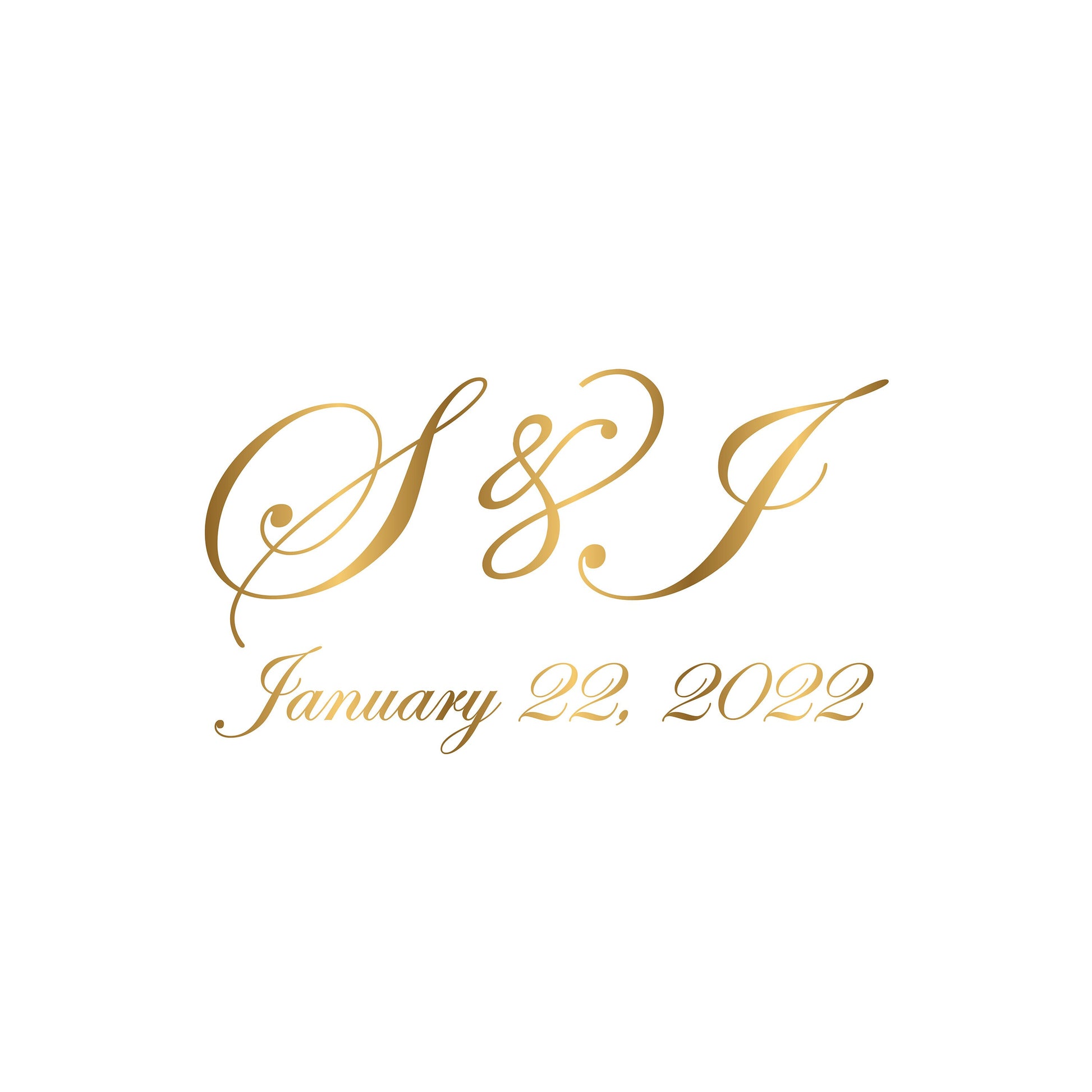 Custom Wedding Decal Dance Floor Wrap Gloss Removable Vinyl. Monogram Print and Vinyl to cover the entire dancefloor. Wedding logo design