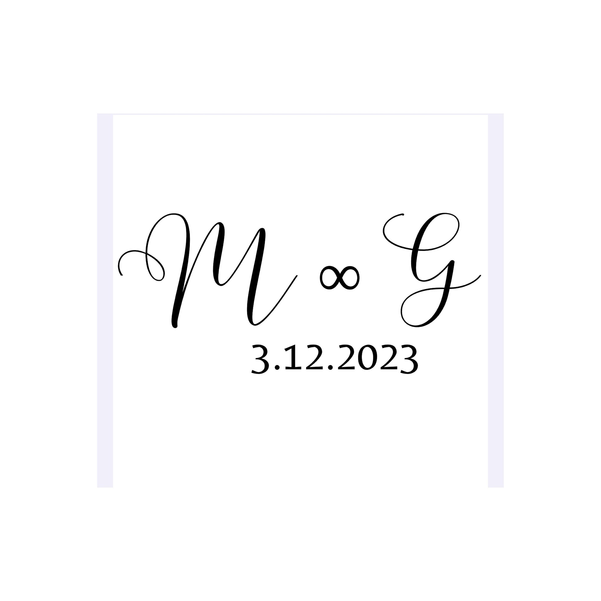 Custom Wedding Decal Dance Floor Wrap Gloss Removable Vinyl. Monogram Print and Vinyl to cover the entire dancefloor. Wedding logo design