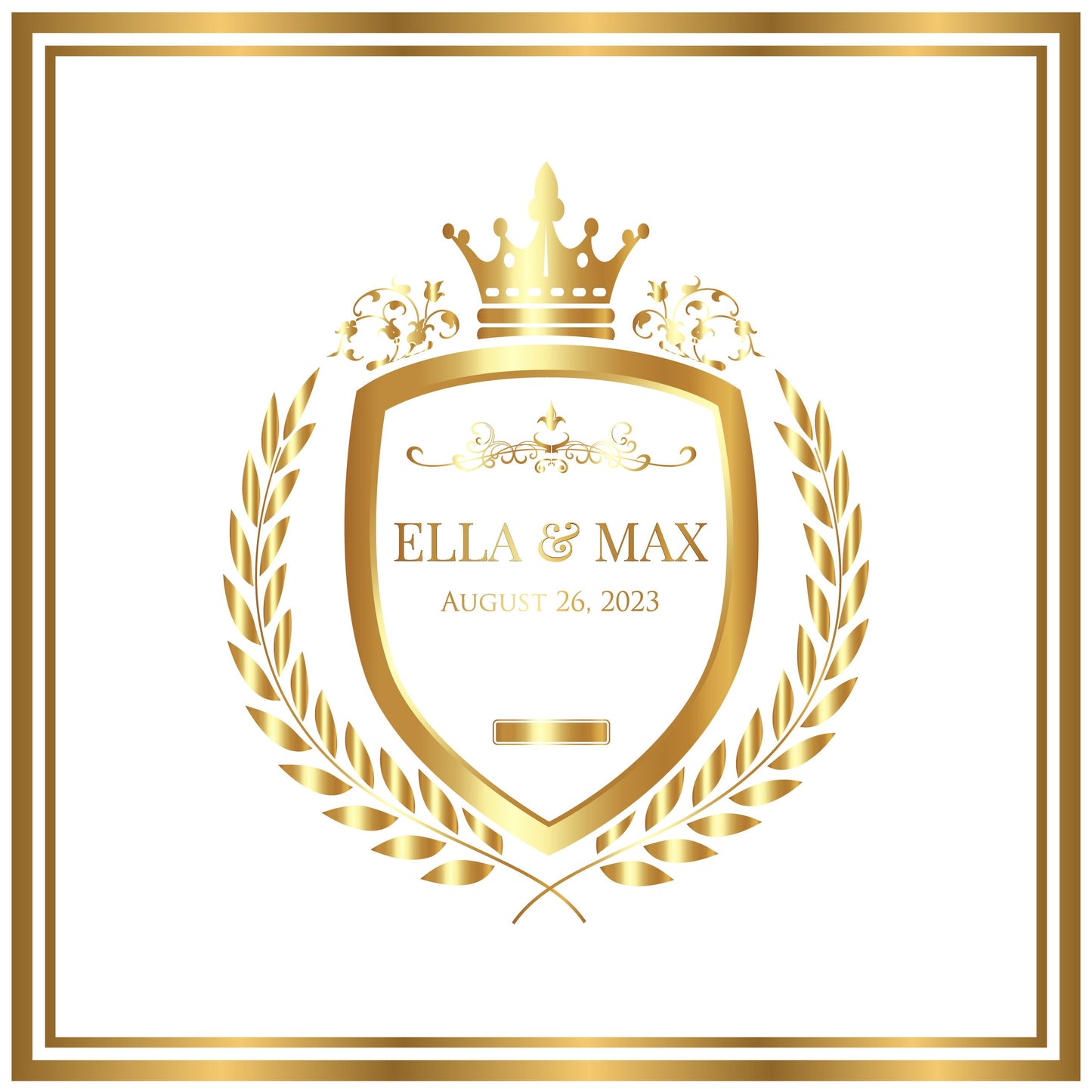 Custom Wedding Decal Dance Floor Wrap Gloss Removable Vinyl. Monogram Print and Vinyl to cover the entire dancefloor. Wedding logo design