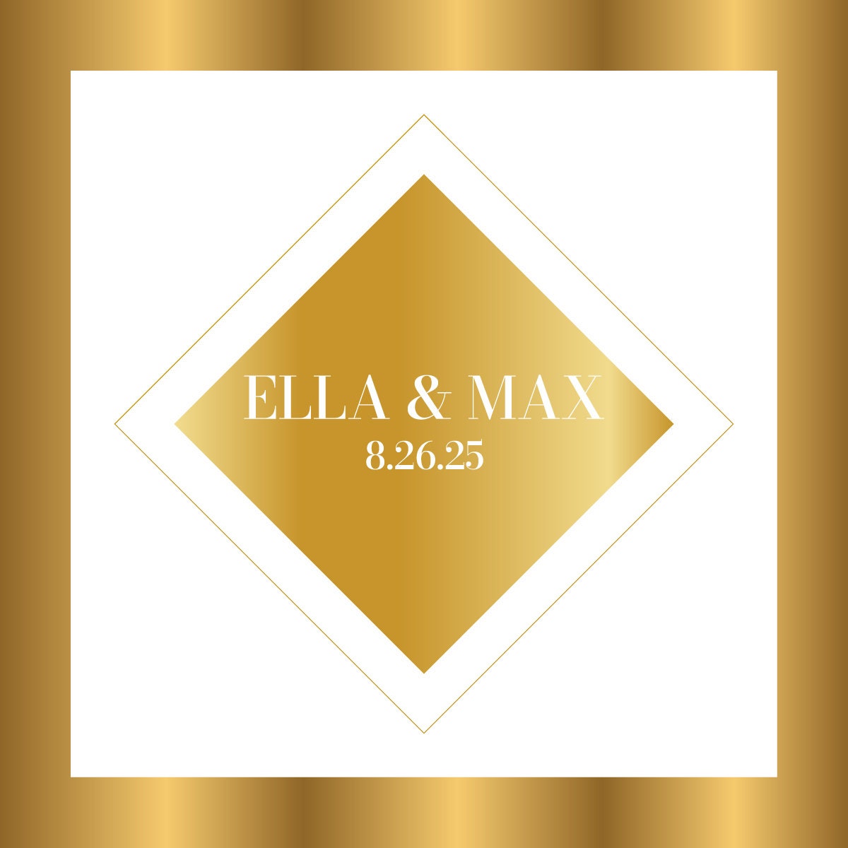 Custom Wedding Decal Dance Floor Wrap Gloss Removable Vinyl. Monogram Print and Vinyl to cover the entire dancefloor. Wedding logo design