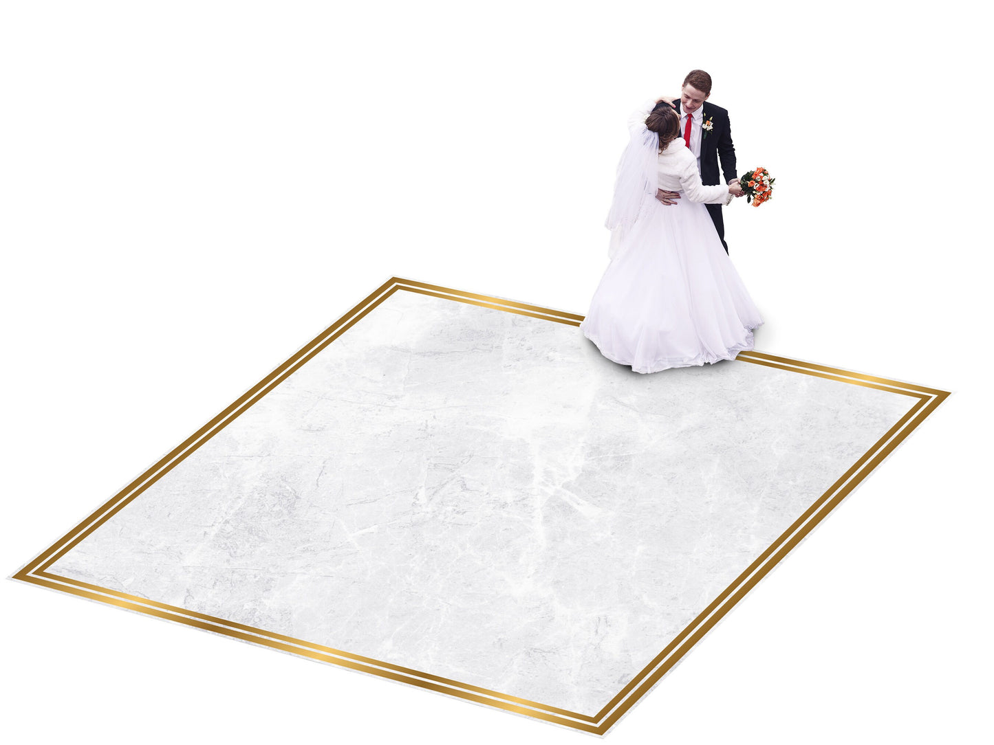 Spectacular Granite Marble design Decal Dance Floor Wrap Gloss Removable Vinyl. Printed Vinyl to cover the entire dancefloor. Wedding decal.