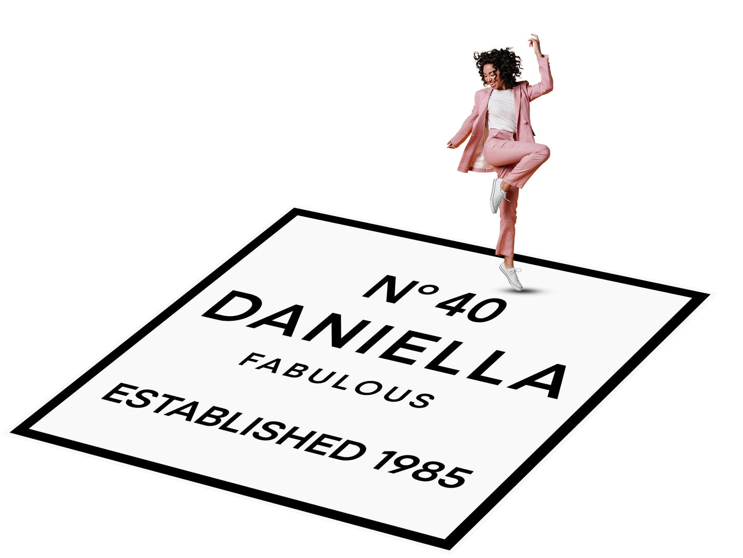 Customizable Birthday Decal Dance Floor Wrap. Removable Vinyl. Covers entire dancefloor. Birthday Gloss/Matte Floor Wrap. Free Shipping