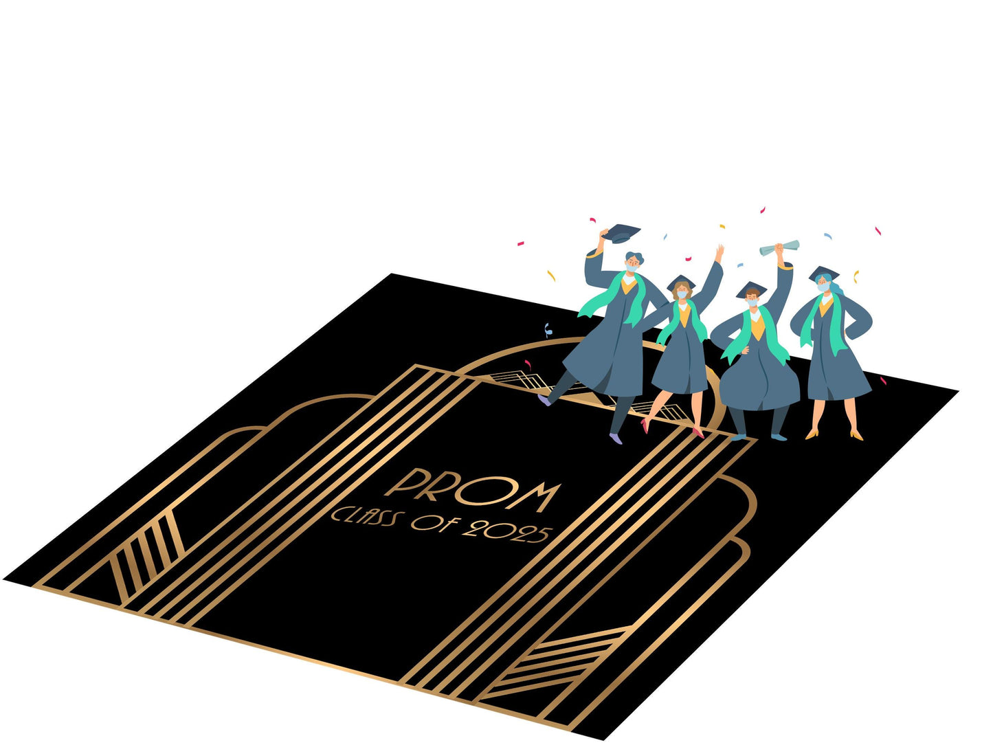 Custom Prom Decal DanceFloor Wrap. Removable Vinyl. Monogram Print & Vinyl to cover your entire dancefloor. Prom logo design. Free shipping.