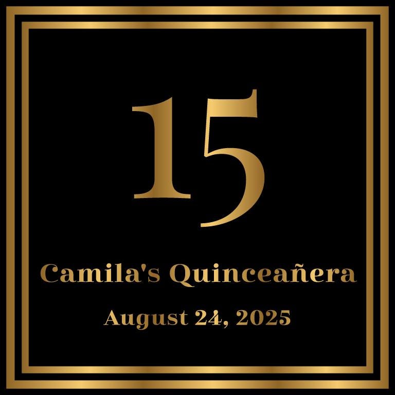 Customizable Quinceañera Decal Dance Floor Wrap. Removable Vinyl. Vinyl covers entire dancefloor. Mis Quince Años Floor Wrap. Free Ship