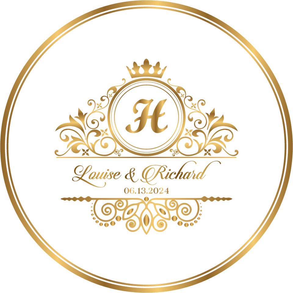 Circular Custom Wedding Decal Dance Floor Wrap. Gloss/Matte Removable Vinyl. Wedding Floor designs that cover the dancefloor. Free Shipping!