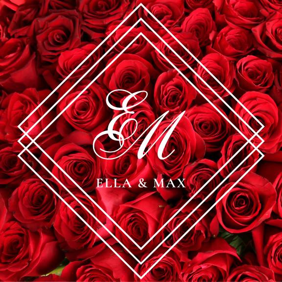 Custom Wedding Decal Dance Floor Wrap Gloss Removable Vinyl. Monogram Print and Vinyl to cover the entire dancefloor. Wedding logo design