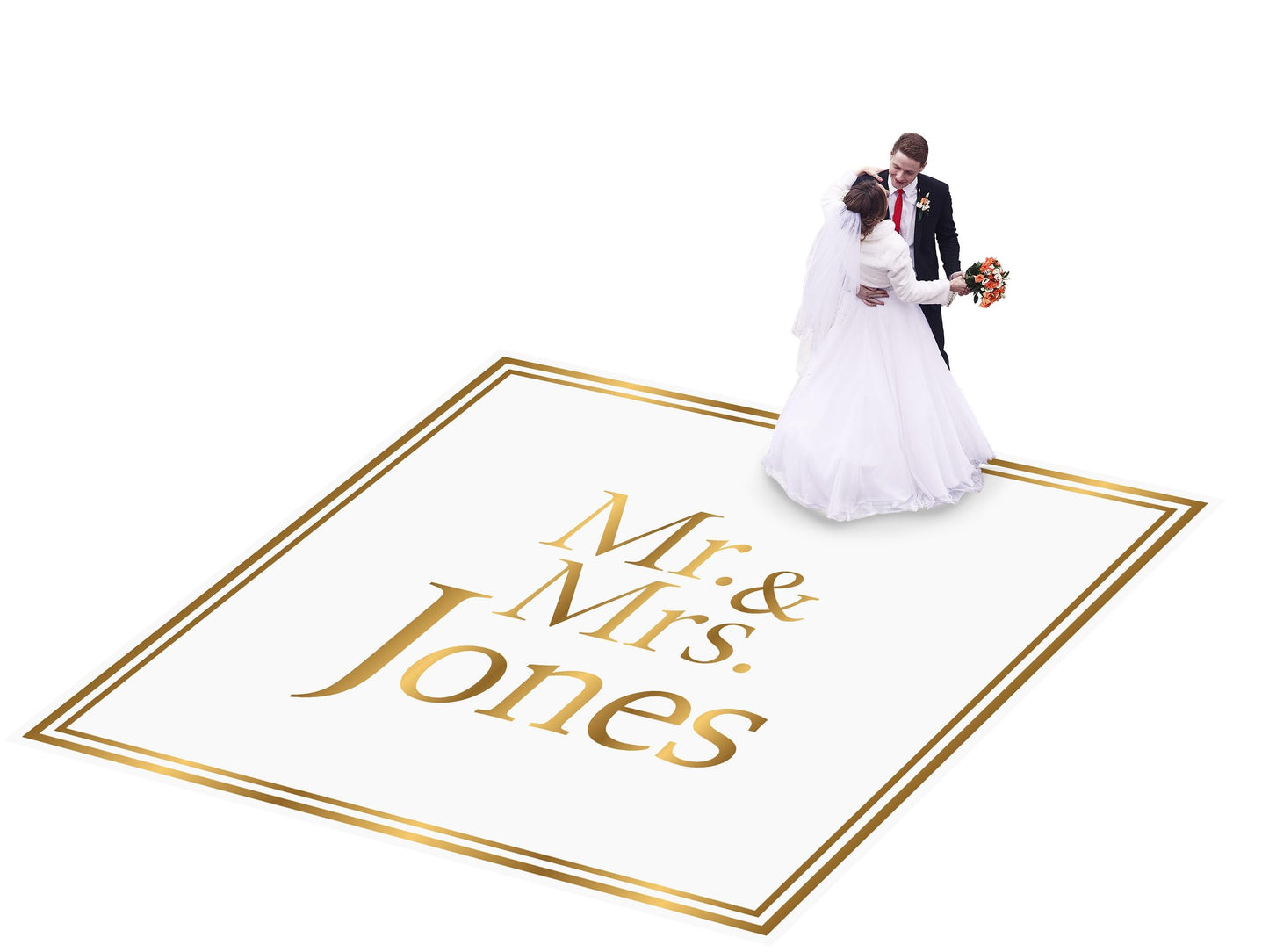 Custom Wedding Decal Dance Floor Wrap Gloss Removable Vinyl. Monogram Print and Vinyl to cover the entire dancefloor. Wedding logo design