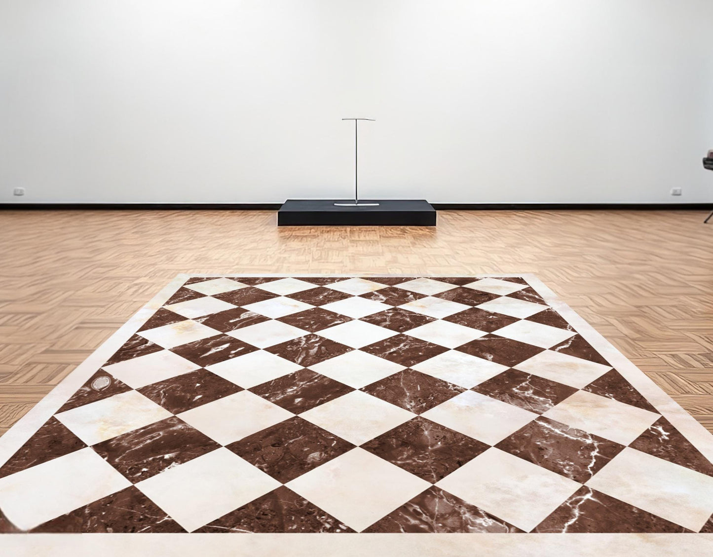 Marble Diamond Checkerboard Decal Dance Floor Wrap. Gloss/ Matte. Removable Vinyl. Checkerboard design. Wedding logo. Free and Fast shipping