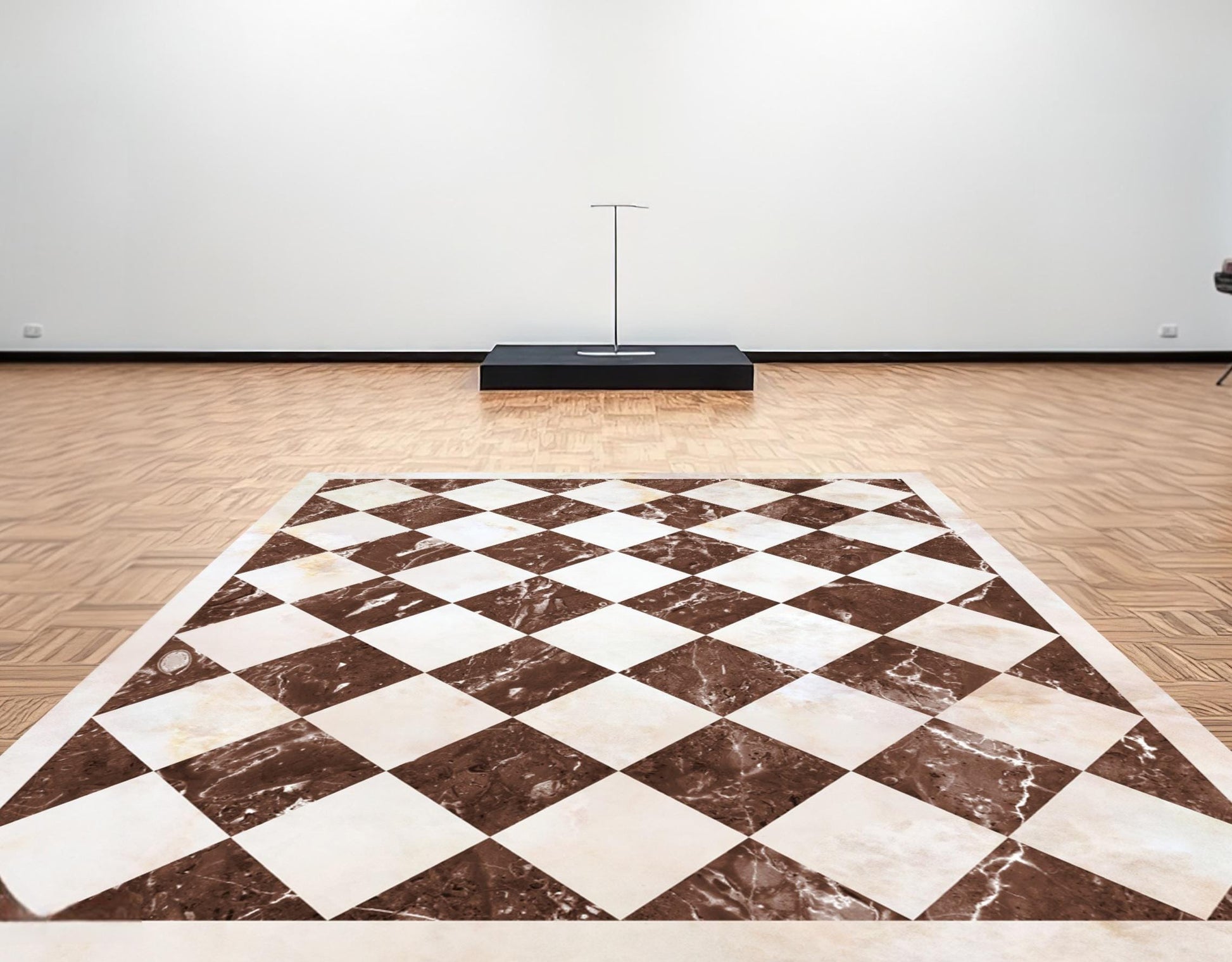 Marble Diamond Checkerboard Decal Dance Floor Wrap. Gloss/ Matte. Removable Vinyl. Checkerboard design. Wedding logo. Free and Fast shipping