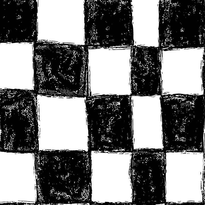 Fun and Quirky Hand-Drawn Black & White Checkerboard Wedding Dance Floor Wrap Removable Vinyl. Checkerboard. Gloss/Matte. Free shipping