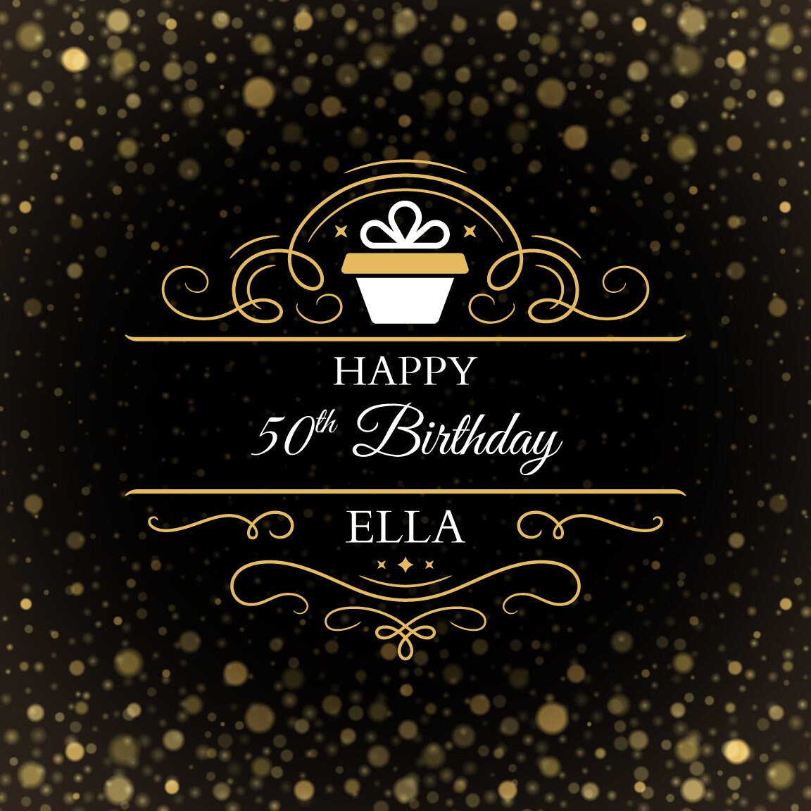 Customizable Birthday Decal Dance Floor Wrap Gloss/Matte Removable Vinyl. Vinyl to cover the entire dancefloor. Birthday party logo design