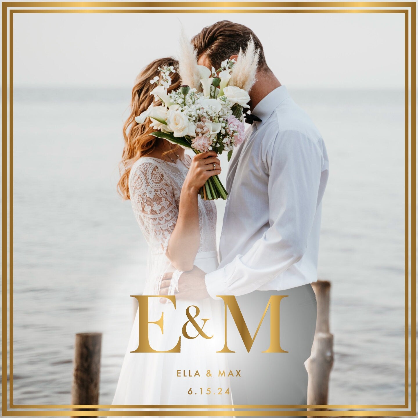 Super Unique Custom Wedding Photo Portrait Dance Floor Wrap Design. Removable Vinyl. Floor Wrap Print to cover the dancefloor. Wedding logo