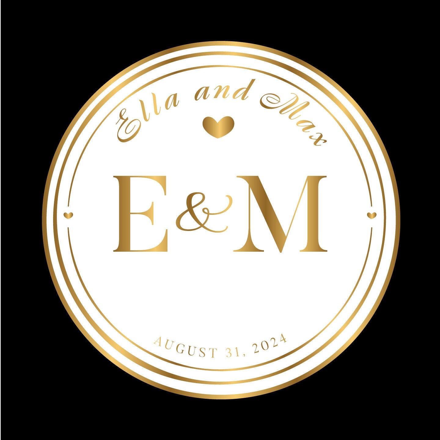 Unique Circular Custom Wedding Decal Dance Floor Wrap. Gloss Removable Vinyl. Wedding Floor designs that cover the dancefloor. Free Shipping