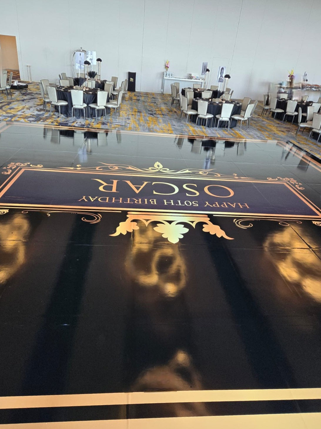 Birthday Floor Wraps