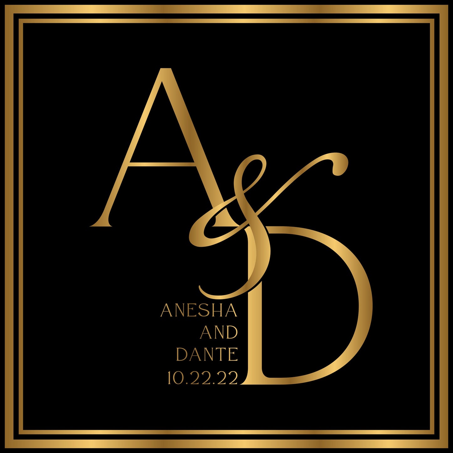 Full Print Custom Wedding Decal Dance Floor Wrap Gloss Removable Vinyl. Wedding Dancefloor design. Free Shipping