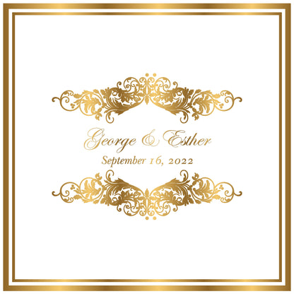 Full Print Custom Wedding Decal Dance Floor Wrap Gloss Removable Vinyl. Wedding Dancefloor design. Free Shipping
