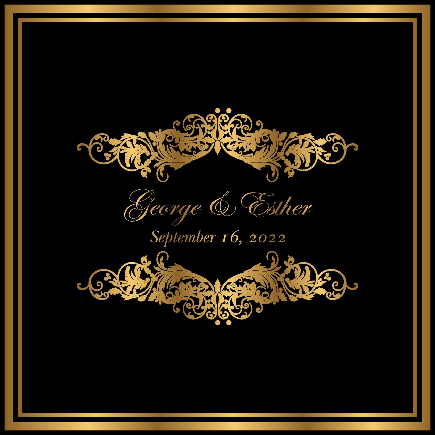 Full Print Custom Wedding Decal Dance Floor Wrap Gloss Removable Vinyl. Wedding Dancefloor design. Free Shipping