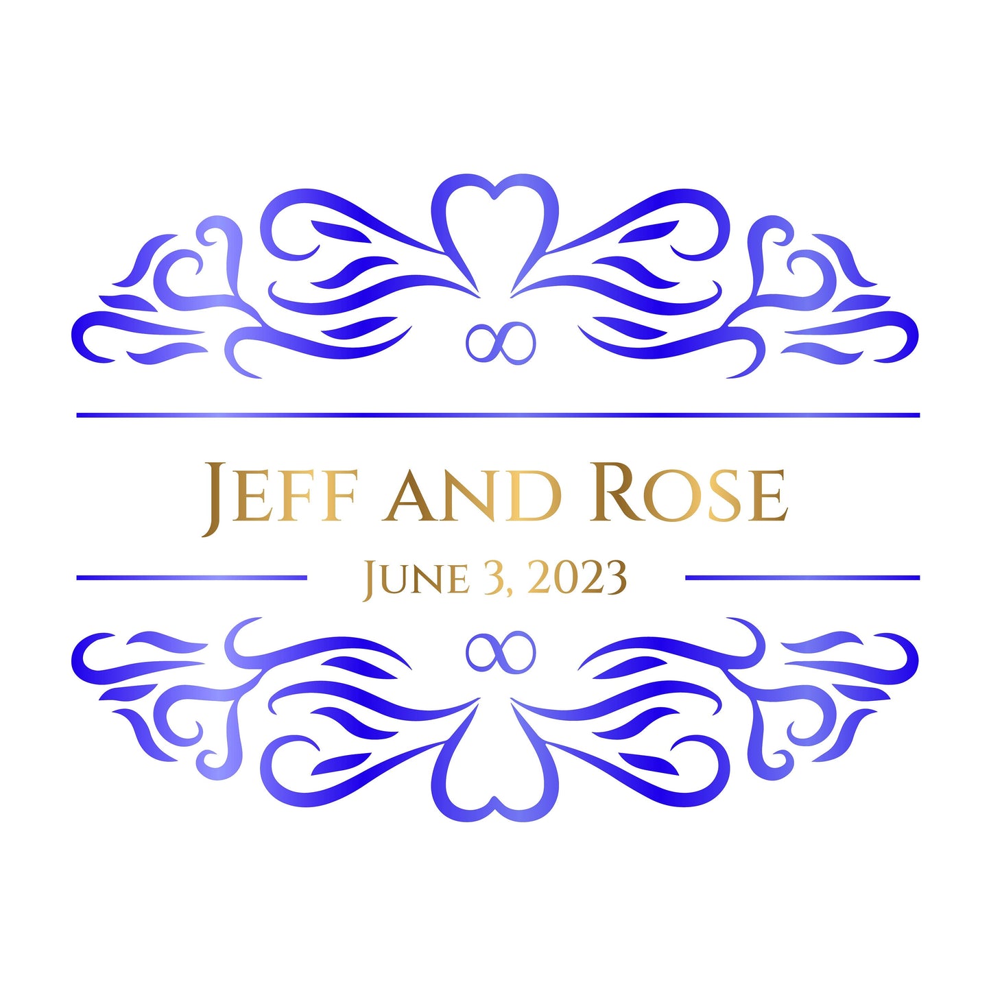 Custom Wedding Decal Dance Floor Wrap Gloss Removable Vinyl. Monogram Print and Vinyl to cover the entire dancefloor. Wedding logo design