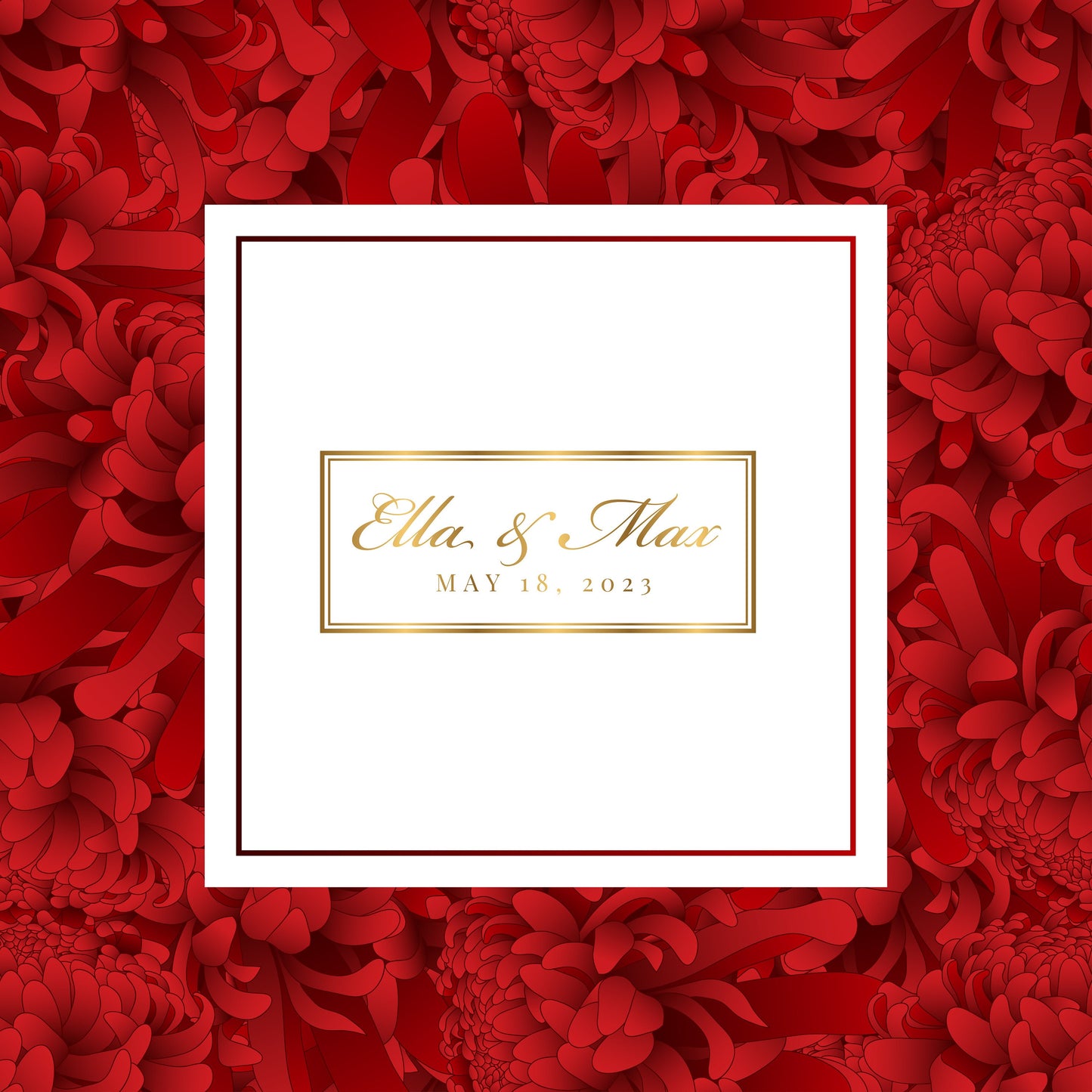 Custom Wedding Decal Dance Floor Wrap Gloss Removable Vinyl. Monogram Print and Vinyl to cover the entire dancefloor. Wedding logo design