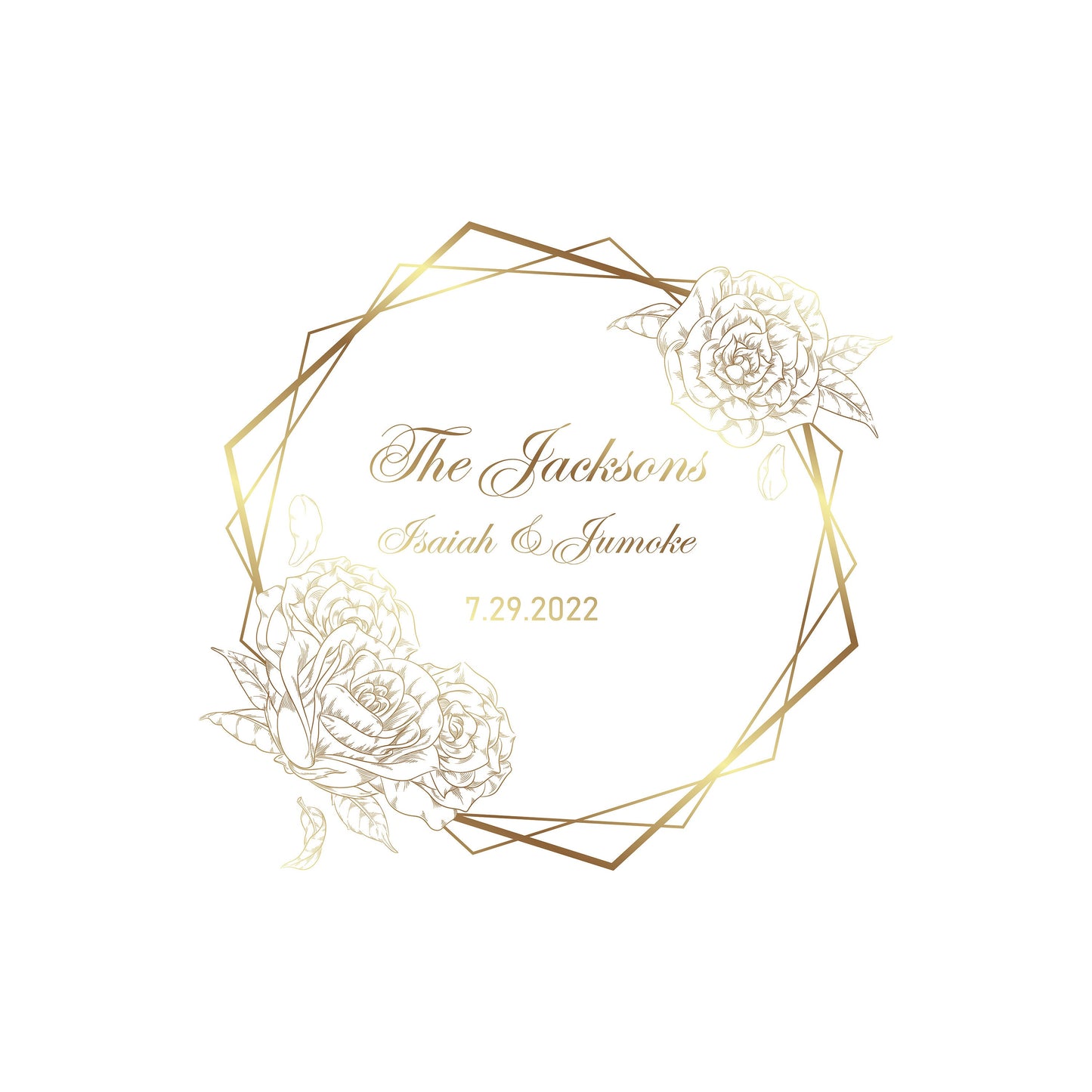 Custom Wedding Decal Dance Floor Wrap Gloss Removable Vinyl. Monogram Print and Vinyl to cover the entire dancefloor. Wedding logo design