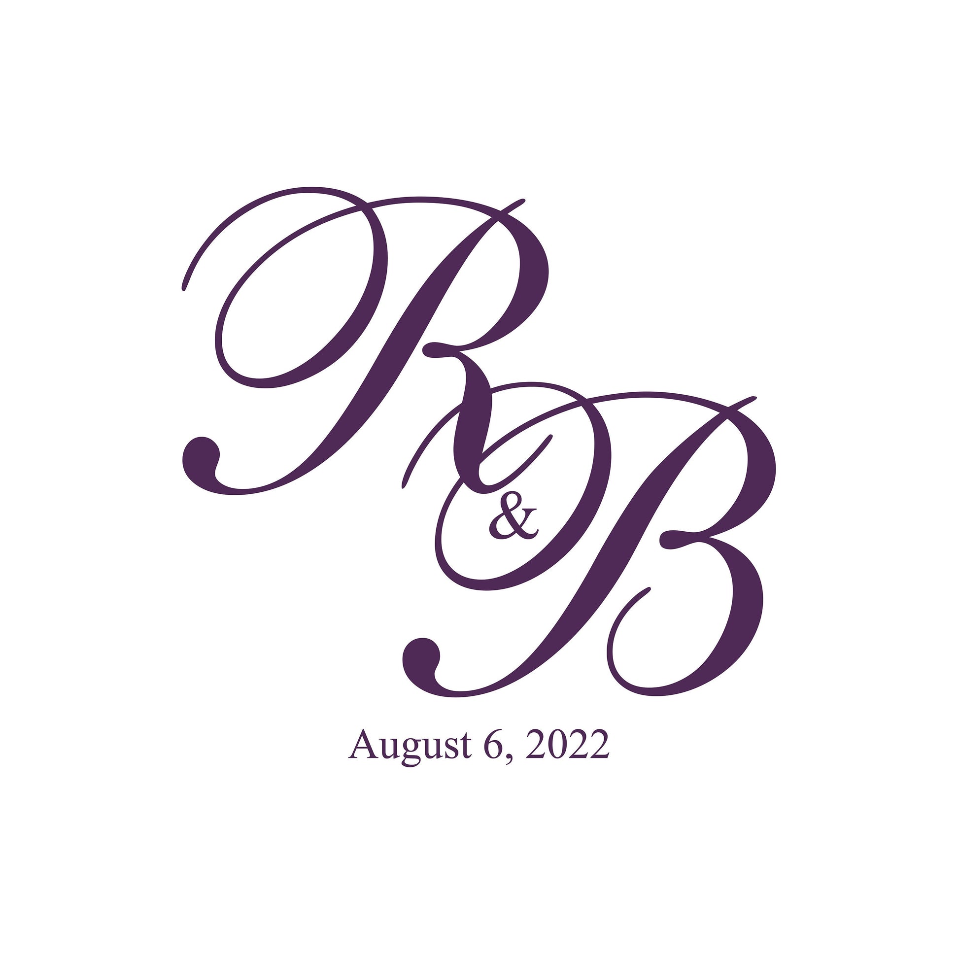 Custom Wedding Decal Dance Floor Wrap Gloss Removable Vinyl. Monogram Print and Vinyl to cover the entire dancefloor. Wedding logo design