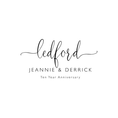 Custom Wedding Decal Dance Floor Wrap Gloss Removable Vinyl. Monogram Print and Vinyl to cover the entire dancefloor. Wedding logo design