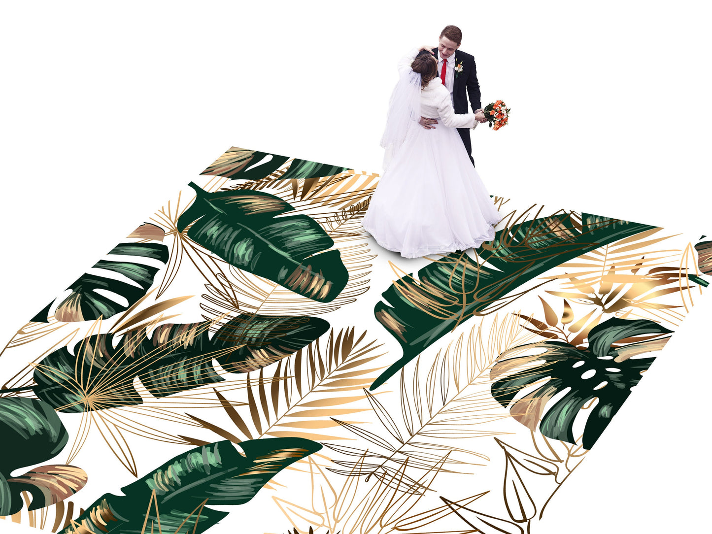 Custom Wedding Decal Dance Floor Wrap Gloss Removable Vinyl. Monogram Print and Vinyl to cover the entire dancefloor. Wedding logo design