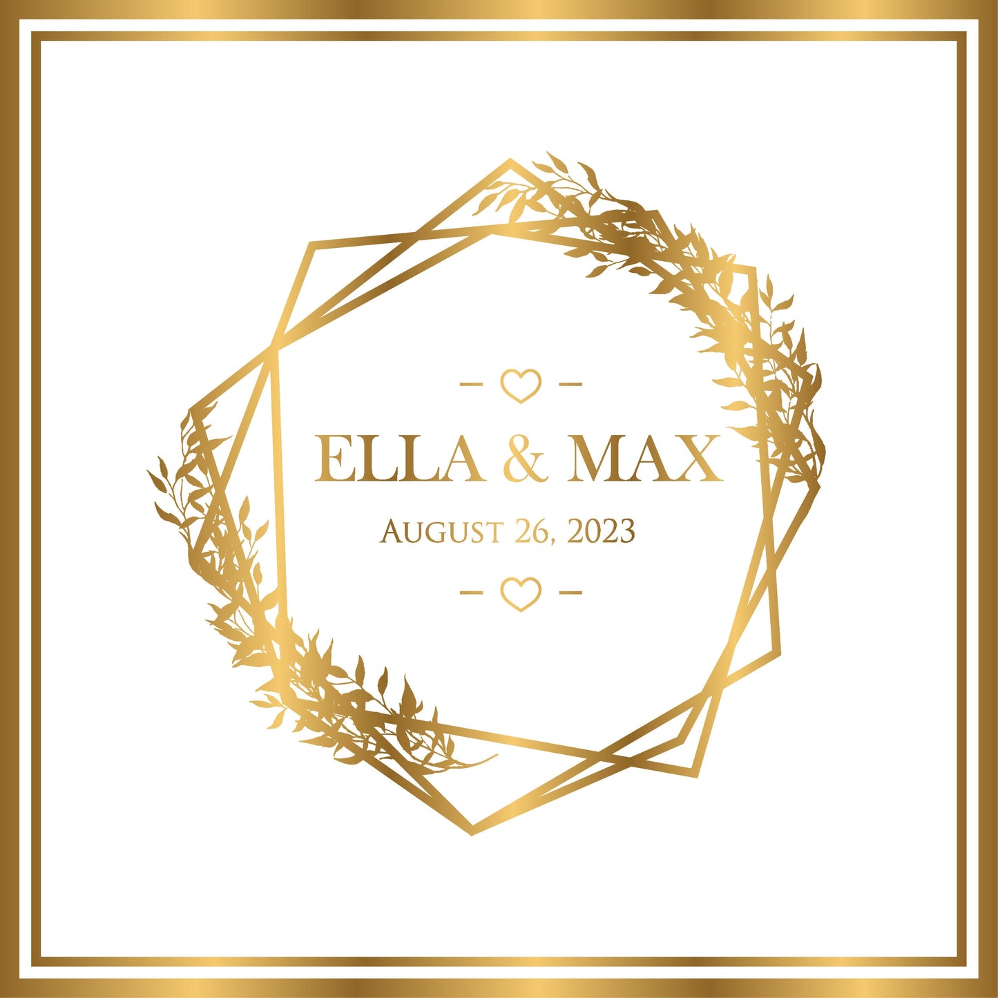 Custom Wedding Decal Dance Floor Wrap Gloss Removable Vinyl. Monogram Print and Vinyl to cover the entire dancefloor. Wedding logo design