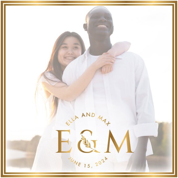 Super Unique Custom Wedding Photo Portrait Dance Floor Wrap Design. Removable Vinyl. Floor Wrap Print to cover the dancefloor. Wedding logo