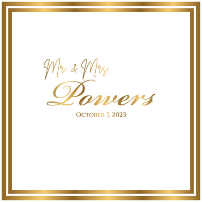 Custom Wedding Decal Dance Floor Wrap Gloss Removable Vinyl. Monogram Print and Vinyl to cover the entire dancefloor. Wedding logo design