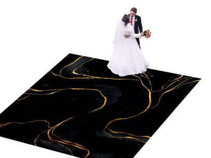 Spectacular Granite Marble design Decal Dance Floor Wrap Gloss Removable Vinyl. Printed Vinyl to cover the entire dancefloor. Wedding decal.