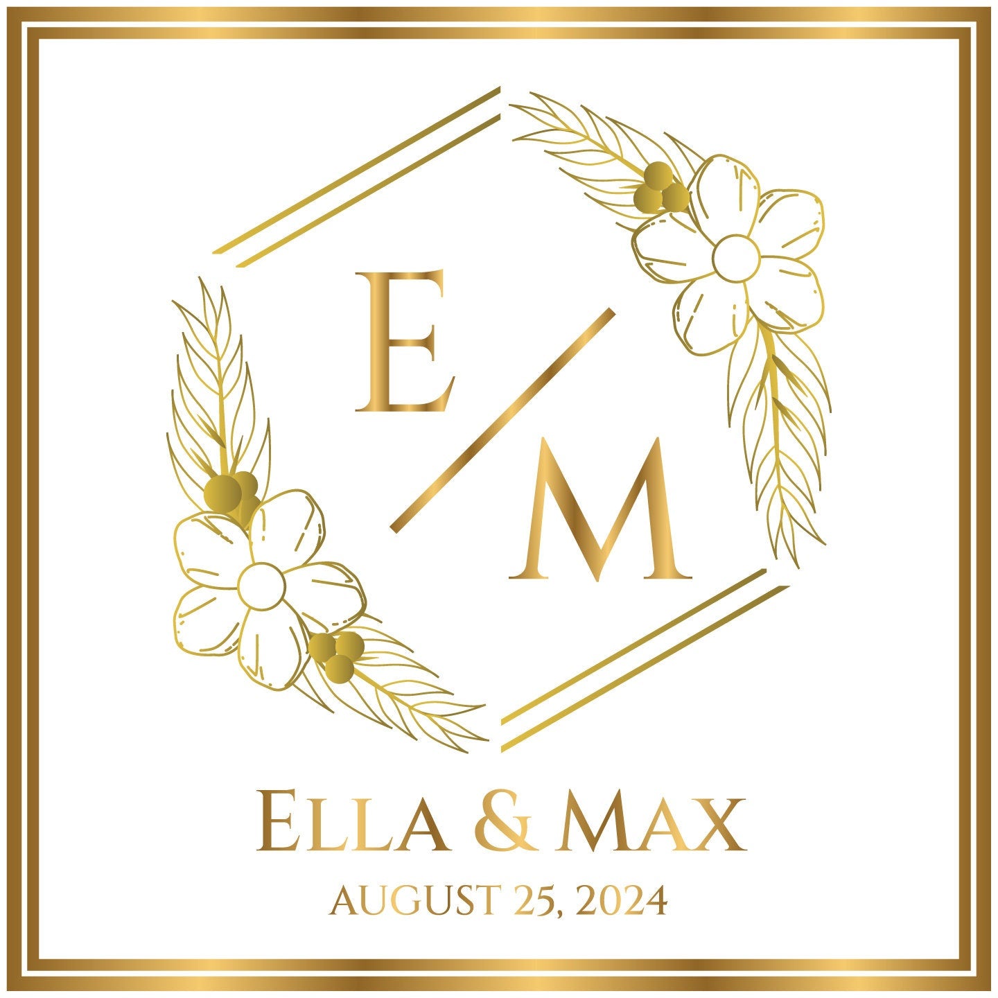 Full Print Custom Wedding Decal Dance Floor Wrap Gloss Removable Vinyl. Wedding Dancefloor design. Free Shipping