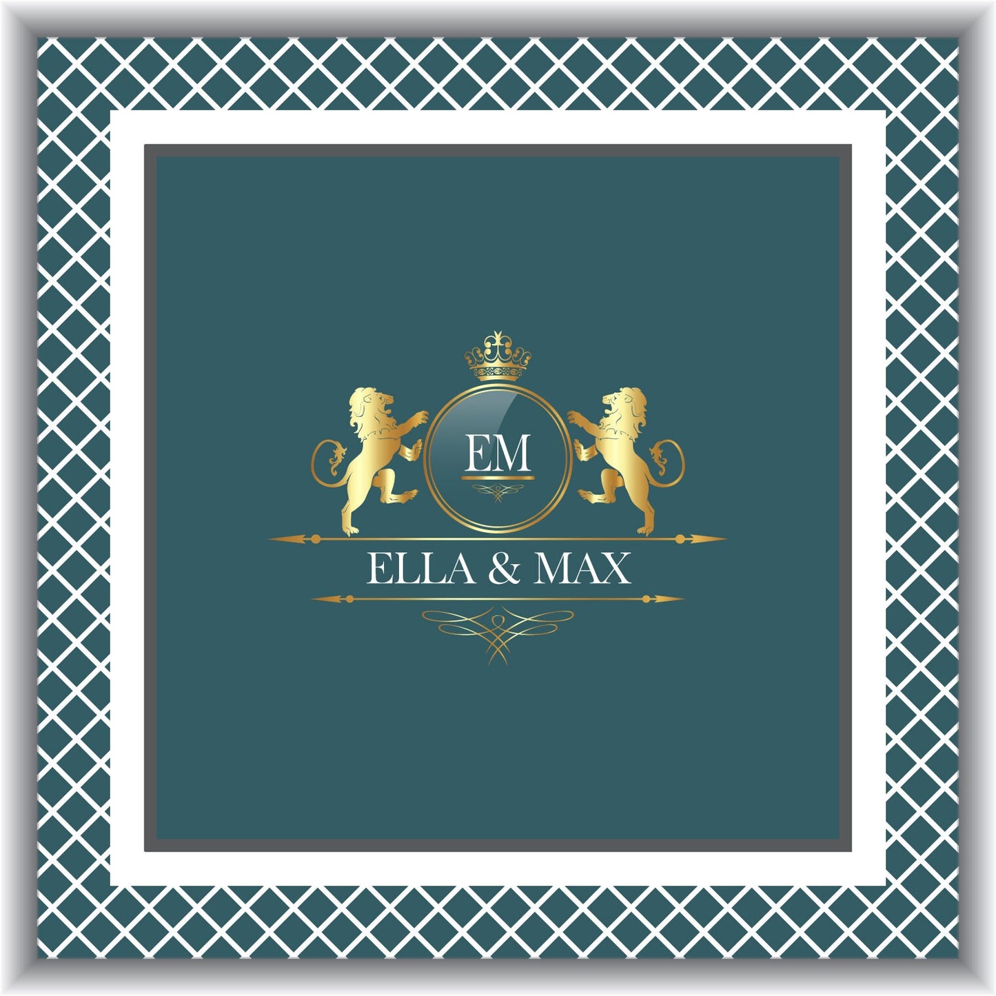 Super Unique Photo Frame Wedding Dance Floor Wrap Gloss Removable Vinyl. Print and Vinyl to cover the entire dancefloor. Wedding logo design