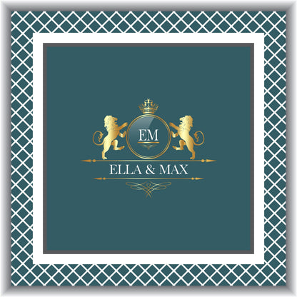 Super Unique Photo Frame Wedding Dance Floor Wrap Gloss Removable Vinyl. Print and Vinyl to cover the entire dancefloor. Wedding logo design
