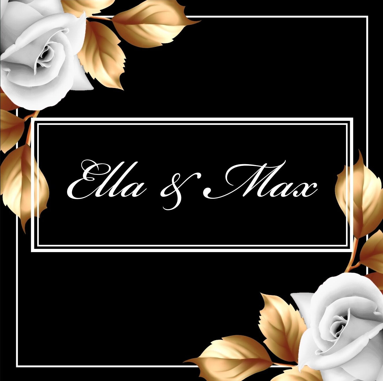 Custom Wedding Decal Dance Floor Wrap Gloss Removable Vinyl. Monogram Print and Vinyl to cover the entire dancefloor. Wedding logo design