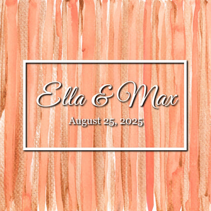 Custom Wedding Decal Dance Floor Wrap Gloss Removable Vinyl. Monogram Print and Vinyl to cover the entire dancefloor. Wedding logo design