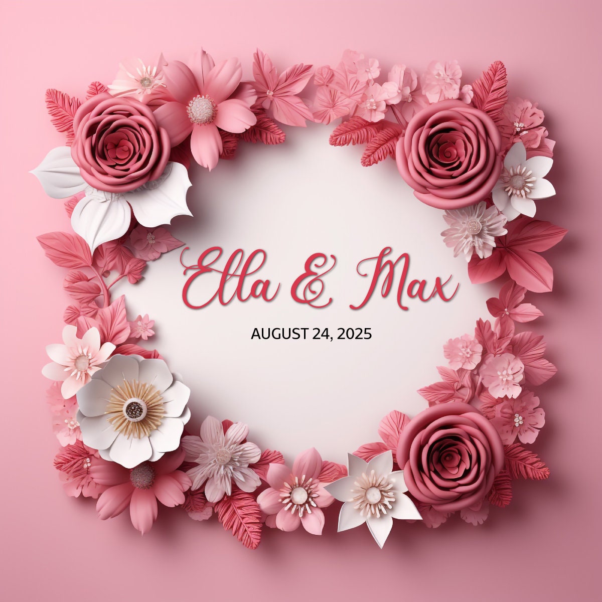 Quirky Fun Custom Wedding Decal Dance Floor Wrap. Gloss Removable Vinyl Monogram Print and Vinyl to cover the entire dancefloor. Logo.