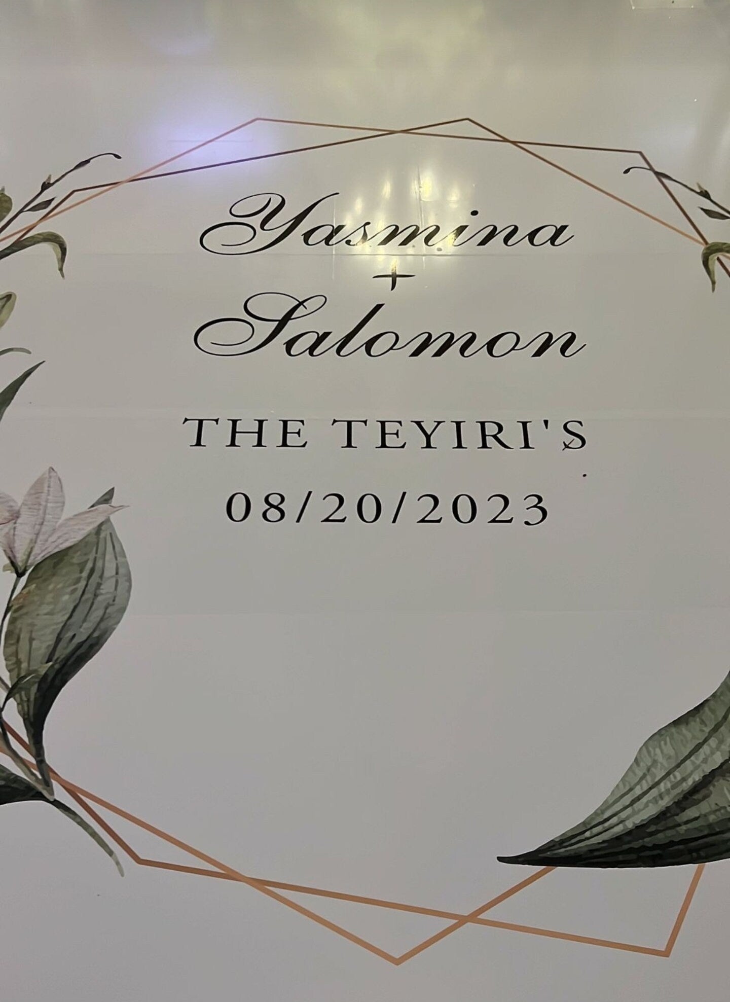 Custom Wedding Decal Dance Floor Wrap Gloss Removable Vinyl. Monogram Print and Vinyl to cover the entire dancefloor. Wedding logo design