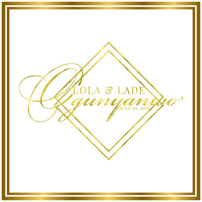 Full Print Custom Wedding Decal Dance Floor Wrap Gloss Removable Vinyl. Wedding Dancefloor design. Free Shipping