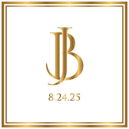 Custom Wedding Decal Dance Floor Wrap Gloss Removable Vinyl. Monogram Print and Vinyl to cover the entire dancefloor. Wedding logo design