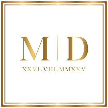 Custom Wedding Decal Dance Floor Wrap Gloss Removable Vinyl. Monogram Print and Vinyl to cover the entire dancefloor. Wedding logo design