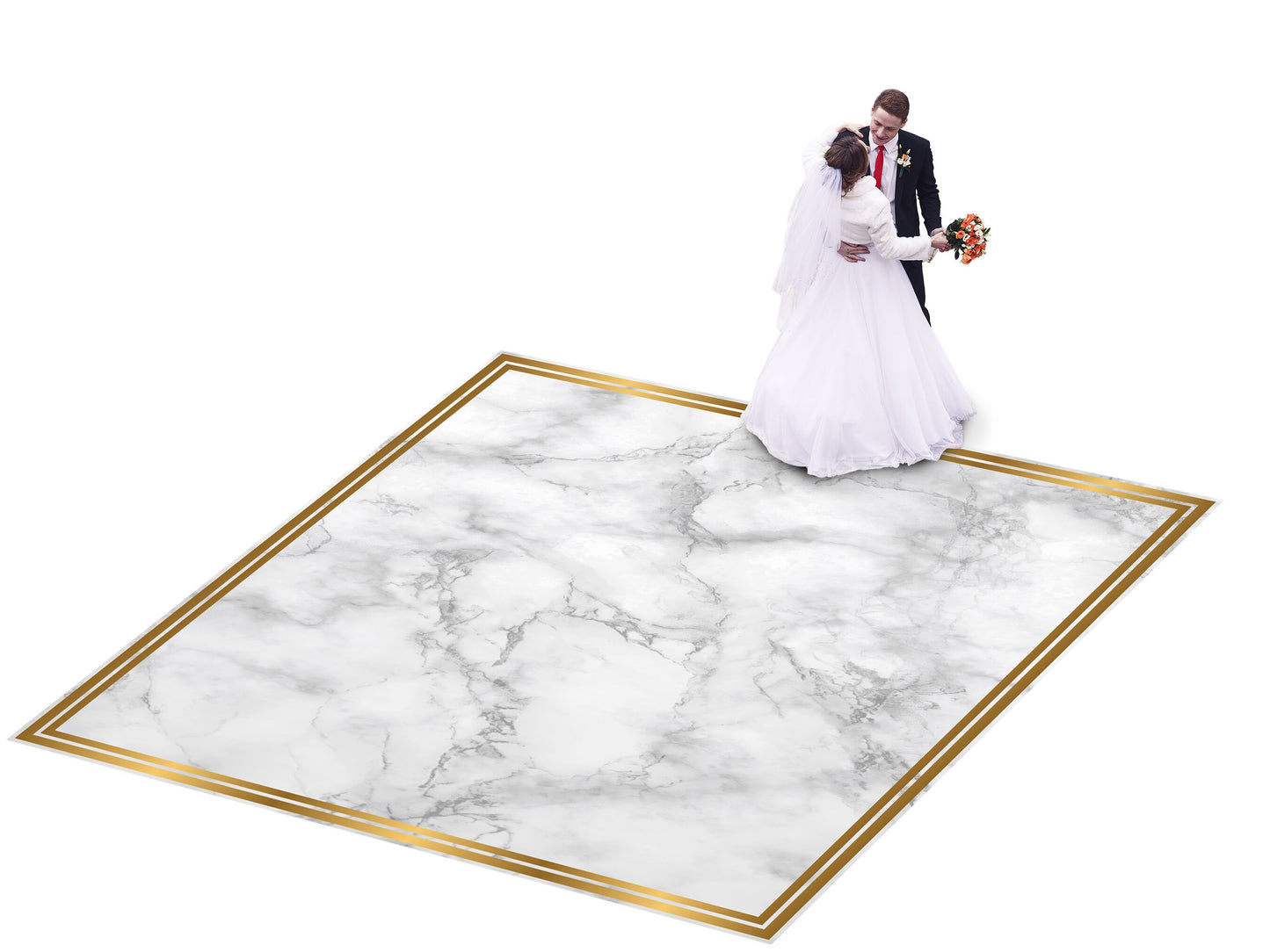 Spectacular Granite Marble design Decal Dance Floor Wrap Gloss Removable Vinyl. Printed Vinyl to cover the entire dancefloor. Wedding decal.