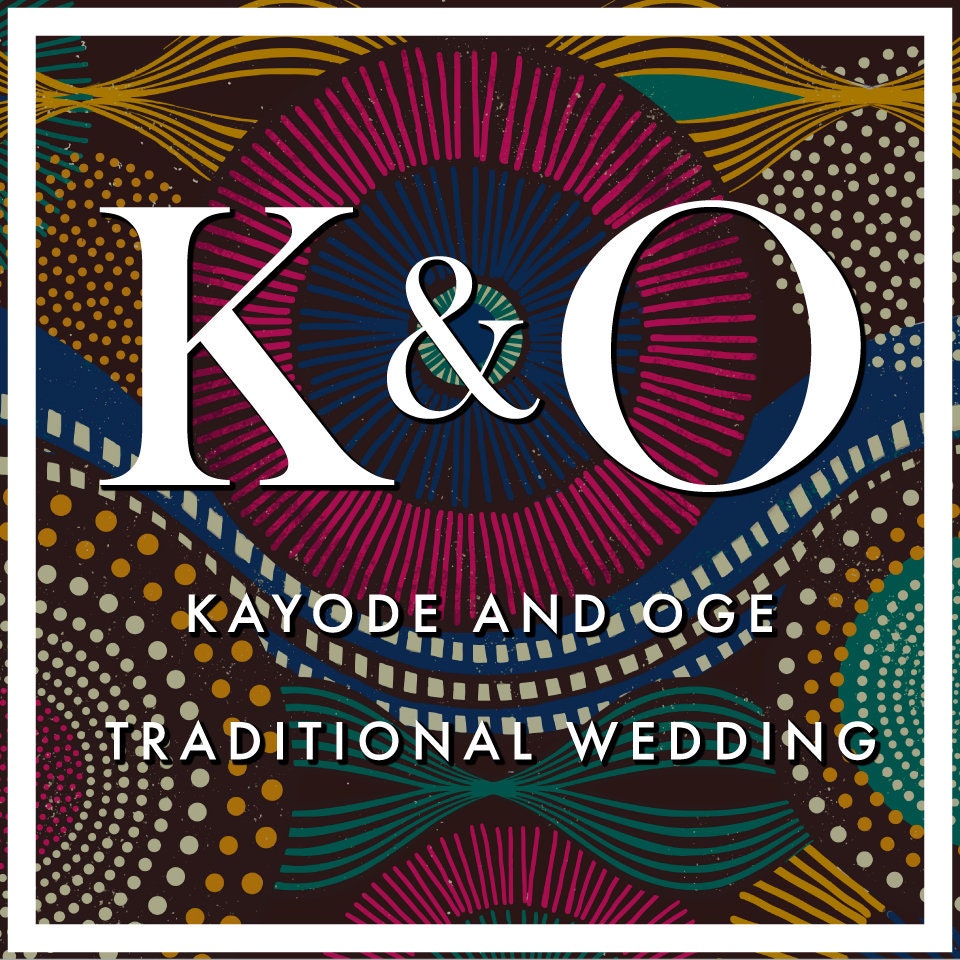Unique African Traditional Print Wedding Decal Dance Floor Wrap Removable Vinyl. Monogram Print and Vinyl will cover the entire dancefloor.