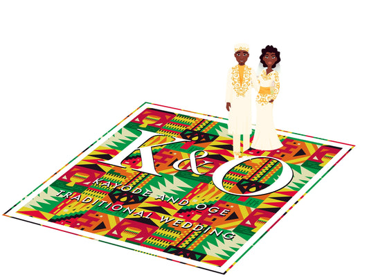 Unique African Traditional Print Wedding Decal Dance Floor Wrap Removable Vinyl. Monogram Print and Vinyl will cover the entire dancefloor.