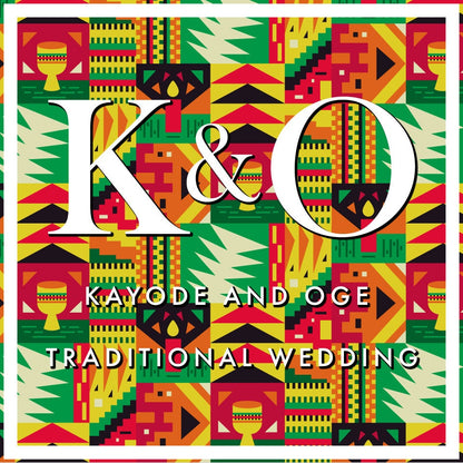 Unique African Traditional Print Wedding Decal Dance Floor Wrap Removable Vinyl. Monogram Print and Vinyl will cover the entire dancefloor.