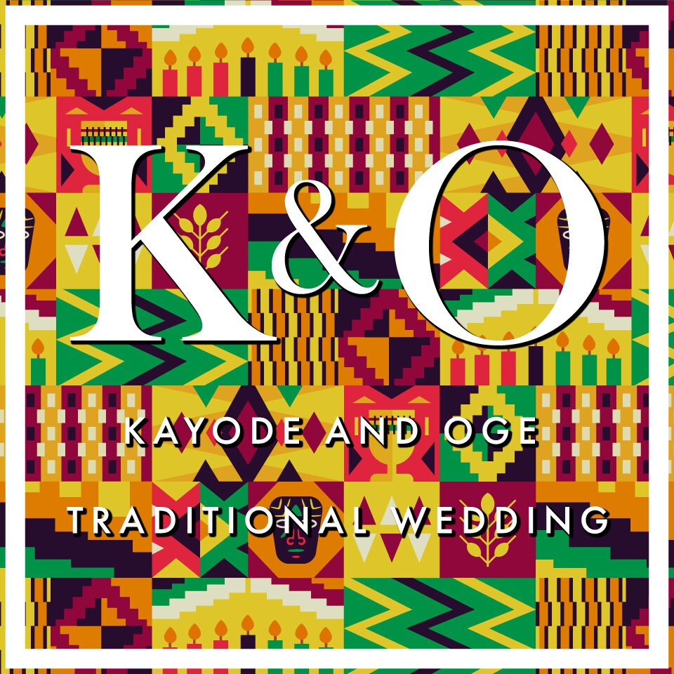 Unique African Traditional Print Wedding Decal Dance Floor Wrap Removable Vinyl. Monogram Print and Vinyl will cover the entire dancefloor.