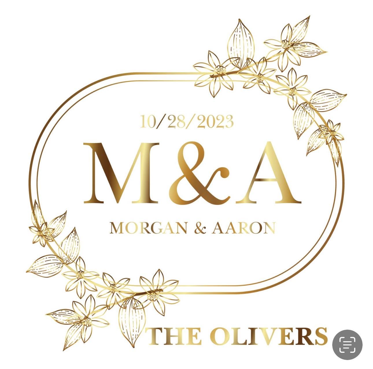 Custom Wedding Decal Dance Floor Wrap Gloss Removable Vinyl. Monogram Print and Vinyl to cover the entire dancefloor. Wedding logo design