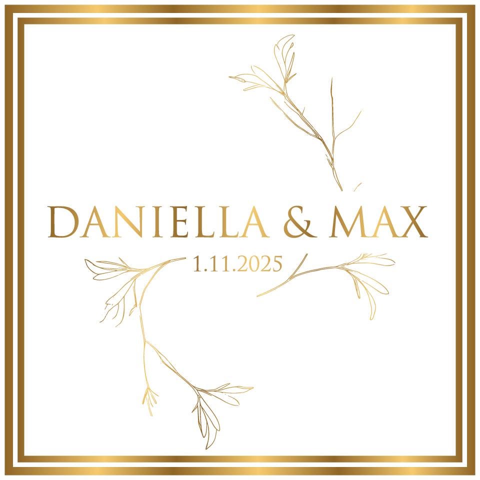 Custom Wedding Decal Dance Floor Wrap Gloss Removable Vinyl. Monogram Print and Vinyl to cover the entire dancefloor. Wedding logo design