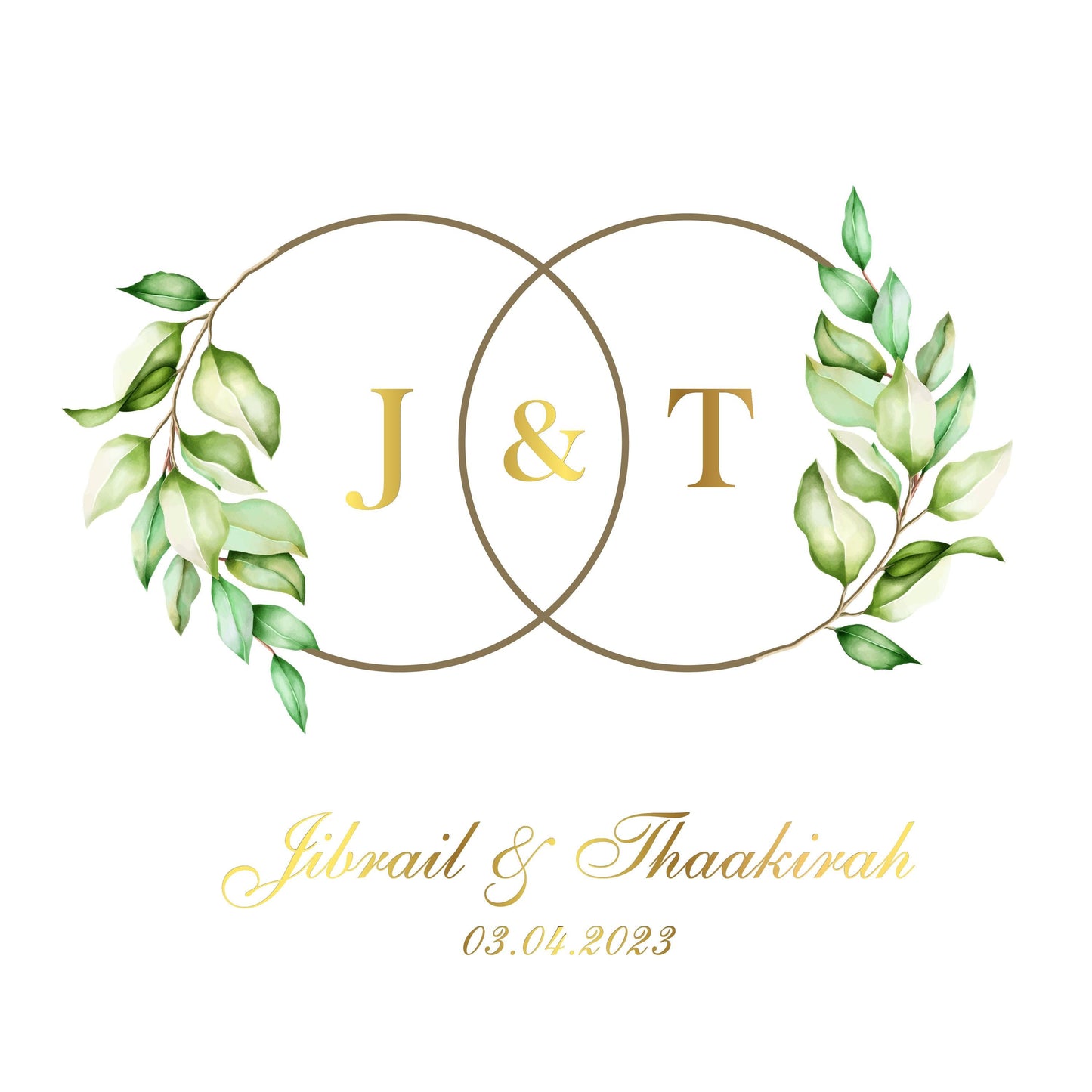 Custom Wedding Decal Dance Floor Wrap Gloss Removable Vinyl. Monogram Print and Vinyl to cover the entire dancefloor. Wedding logo design